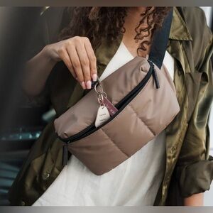 NWOT CALPAK Chocolate Luka Belt Bag Regular Size